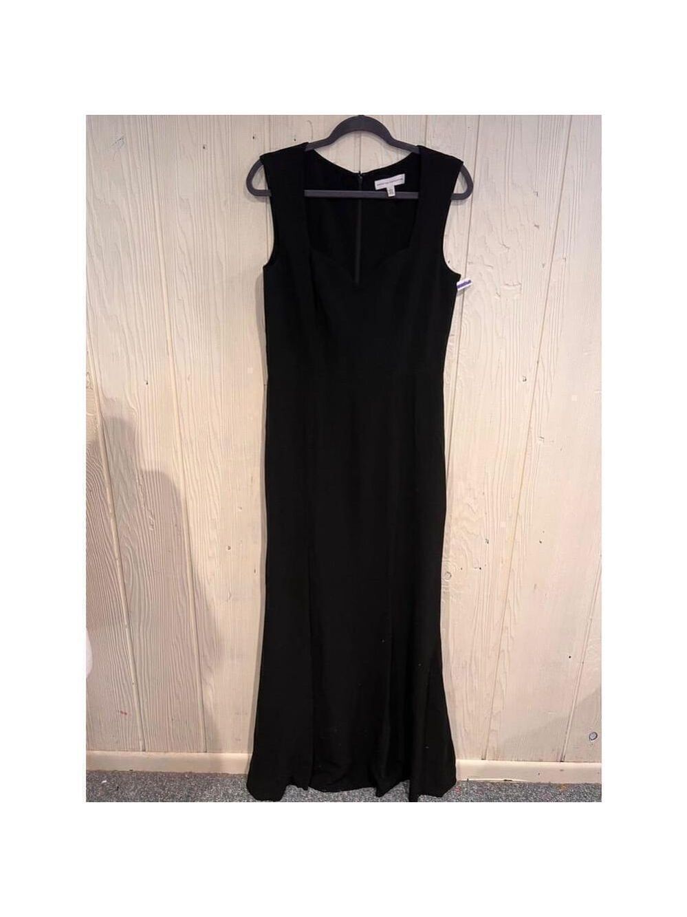 Dress the Population Black Maxi Bodycon Dress Large